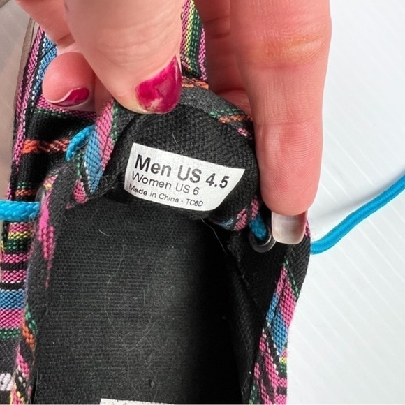 VANS Authentic Guate Stripe Sneaker Womens 6 Guatemalan Stripe lace up - Picture 8 of 9